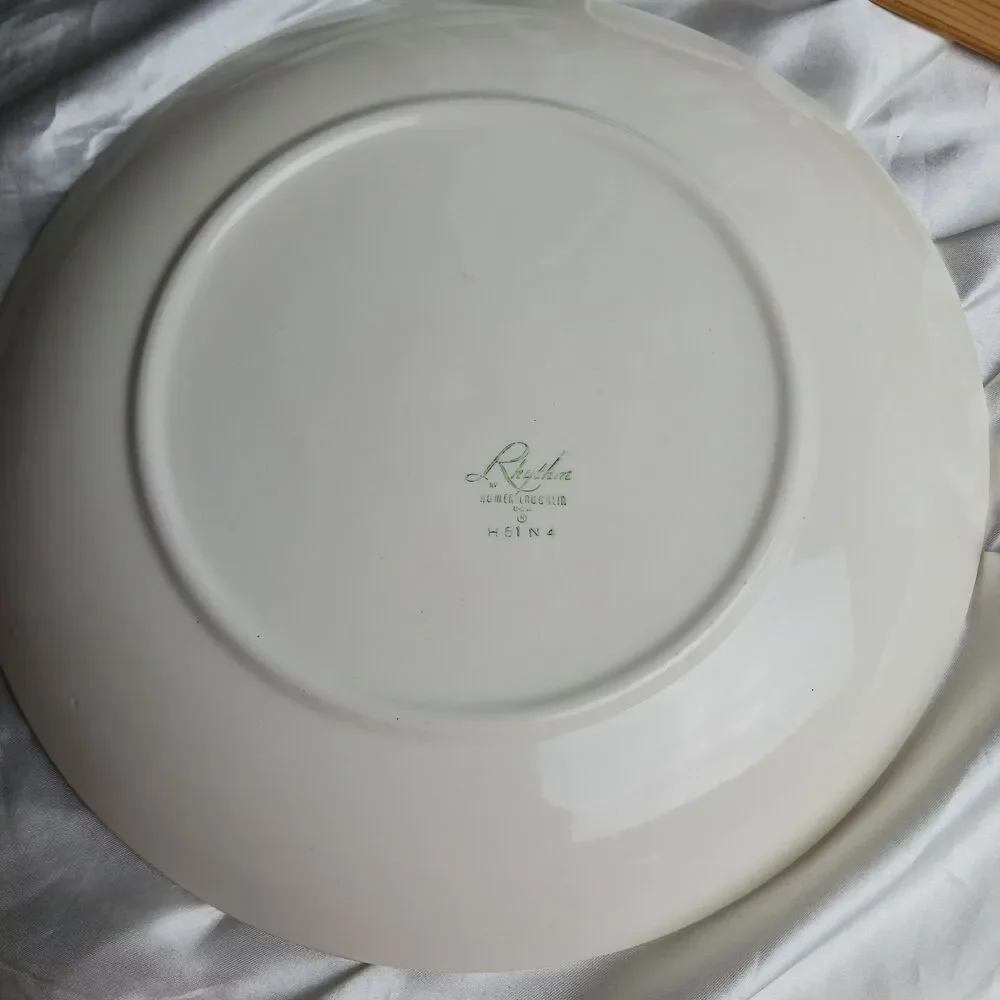 Vintage Homer Laughlin Rhythm American Provincial Dinner Plate